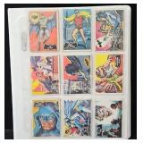 #1 thru 48 1966 Batman Orange Back Black Bat Cards