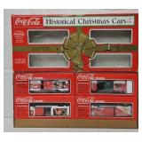 Coca Cola Historical Christmas Train Cars Set (MIB