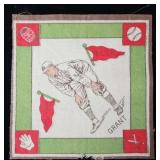 1914 B18 Eddie Grant Baseball Tobacco Blanket
