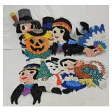 Halloween, Thanksgiving & Xmas popcorn Decorations