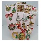 28 pcs of Christmas Jewelry