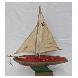 Star Yacht Birkenhead 15" Wooden Sailboat Model