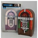 Windsor Disc Light Juke Box AM/FM Radio w/OB