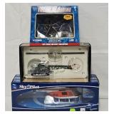 (3) Die Cast Helicopter Models (MIB)