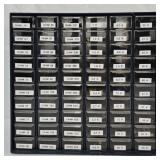 50 Draw Parts Cabinet w/100