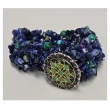 Carolyn Pollack Relios Lapis Stretch Bracelet