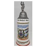 German Regimental Stein w/lithophane