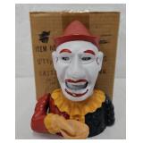 "Clown" Cast Iron Clown Mechanical Bank