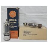 (2) New/Old Large Vacuum Tubes w/Orig Boxes