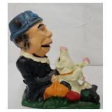 "Patty & the Pig" Cast Iron Mechanical Bank