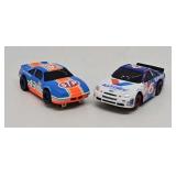 (2) Life-Like NASCAR HO Slot Cars