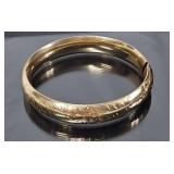 Victorian Gold Filled Bangle Bracelet
