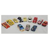 (12) 1/64 Die Cast & HO Slot Cars