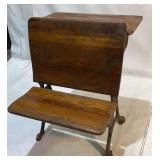 Antique One Room Schoolhouse Desk