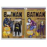 1989 Toy Biz Batman & Joker Action Figures (MOC)