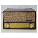 Zenith Model B723R Maroon Bakelite Tube Type Radio