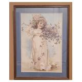 13 x 19 Reproduction  "Grace" Framed Art Print