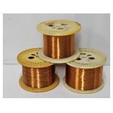 (3 Rolls) Radio Magnet Wire (Approx 18 LBS)
