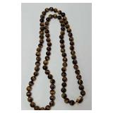 Tiger eye beaded necklace