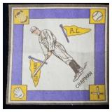 1914 B18 Ray Chapman Baseball Tobacco Blanket
