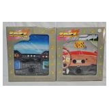 (2) Rock Notes 3 Ring Binders w/Built-in FM Radios