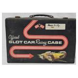 Slot Car Racing Case w/1:24 Slot Cars & Parts