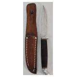KINFOLKS USA 933 Fixed Blade Knife And Sheath
