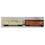 (2) Lionel O-Gauge Box Cars