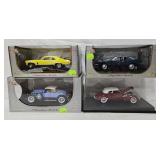 (4) Signature 1:32 Die Cast Model Cars (MIB)