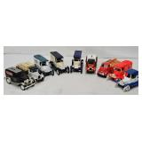 (9) Die Cast Promo Truck Coin Banks
