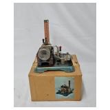 Jensen Dry Fuel Fired Toy Steam Engine w/OB