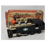 Marusan, Japan Battery Op Smoking Locomotive w/OB