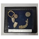 (6) Excavated Civil War Relics in Riker Case