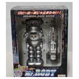 c2000 Mr Roby Shooting Robo Clock w/Ray Gun (MIB)