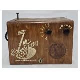 American Radio Assoc. Coin Op Tube Type Radio