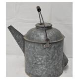 Antique Pennsylvania Railroad Galvanized Water Can
