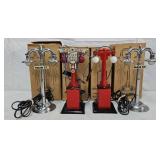 1940ï¿½s-50ï¿½s Marx Crossing Signal & Lamp Posts