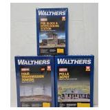 (3) Walthers Conerstone Series HO Building Kits