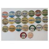 (23) 1930-1937 Electrical Railway Employees Pins