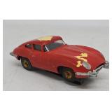 Aurora T-Jet Jaguar E-Type HO Slot Car