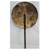 Antique 16"Dia. Railroad White Switch Paddle
