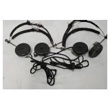 (2) Sets Brandes "Matched Tone" Headphones