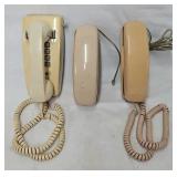 (3) Vintage Touch Tone Telephones