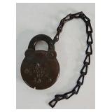 Motor Vehicle Dept US Street Letter Box Padlock