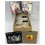 (175+) Ex Record Shop 45 RPM Records