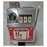 "One Armed Banker" Slot Machine Coin Bank