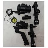 Gun - Lots Asst Firearms Optics