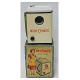 T.N., Japan Battery Op Washing Machine w/OB