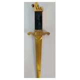 Ascot Dagger/Cigarette Lighter Letter Opener