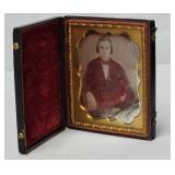 Daguerreotype Photo in Case of a Young Black Man